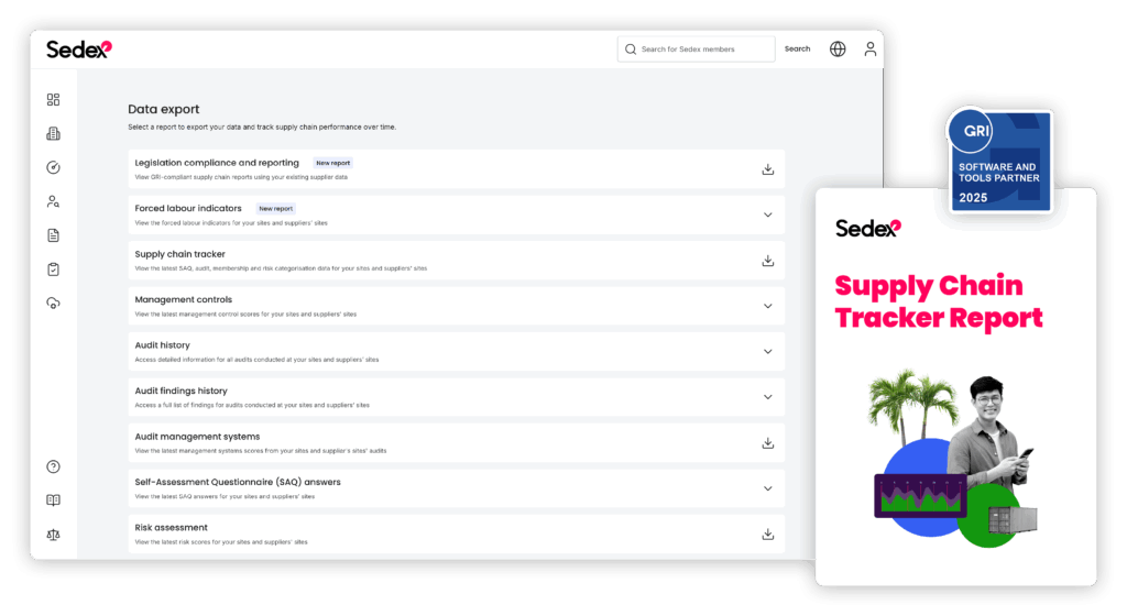 Sedex Platform Reports